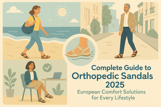 🌟 Benefits of European Orthopedic Sandals