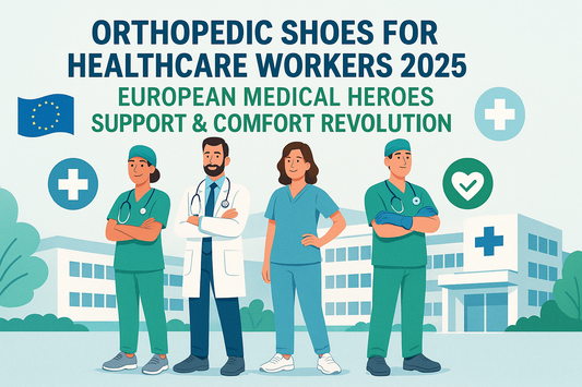 Orthopedic Shoes for Healthcare Workers 2025: European Medical Heroes Support & Comfort Revolution