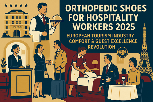 Orthopedic Shoes for Hospitality Workers 2025: European Hotel & Tourism Industry Comfort Revolution