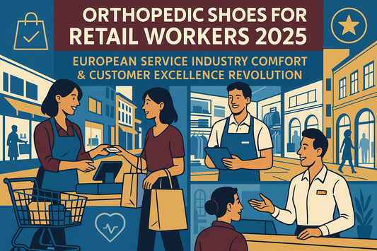 Orthopedic Shoes for Retail Workers 2025: European Service Industry Comfort & Customer Excellence Revolution