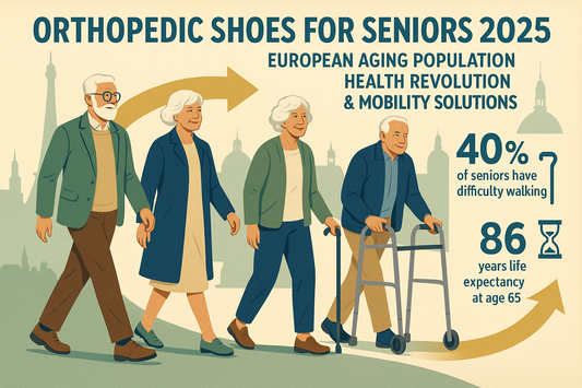 Orthopedic Shoes for Seniors 2025: European Aging Population Health Revolution & Mobility Solutions