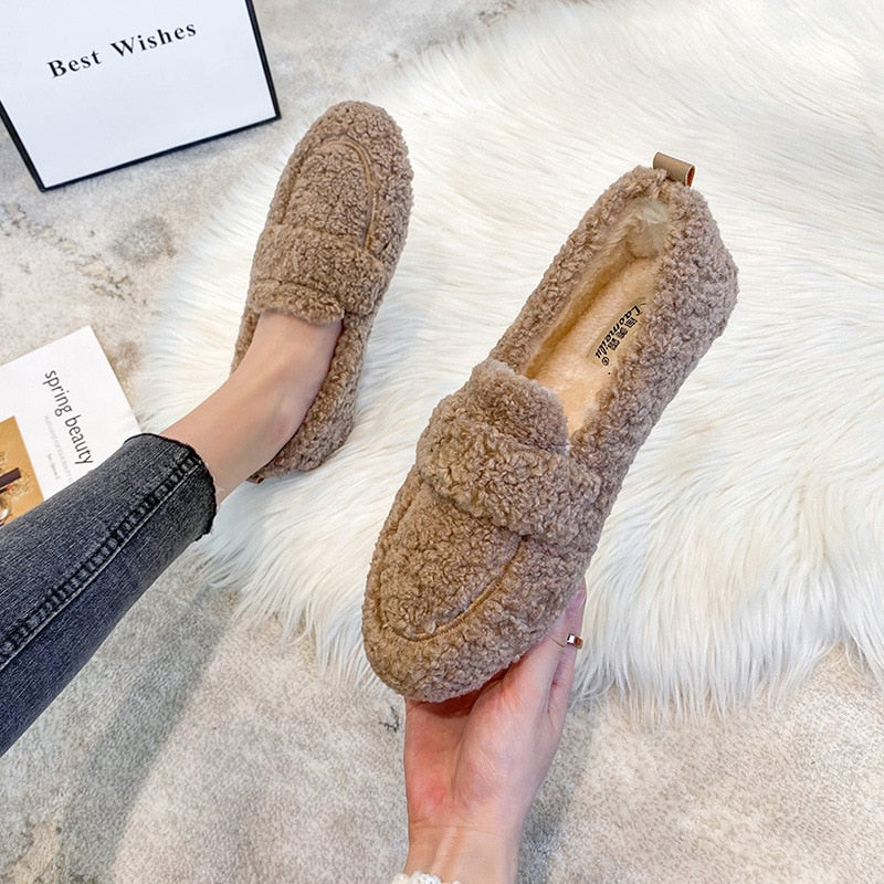 Luxurious Plush Moccasins | Frama Store