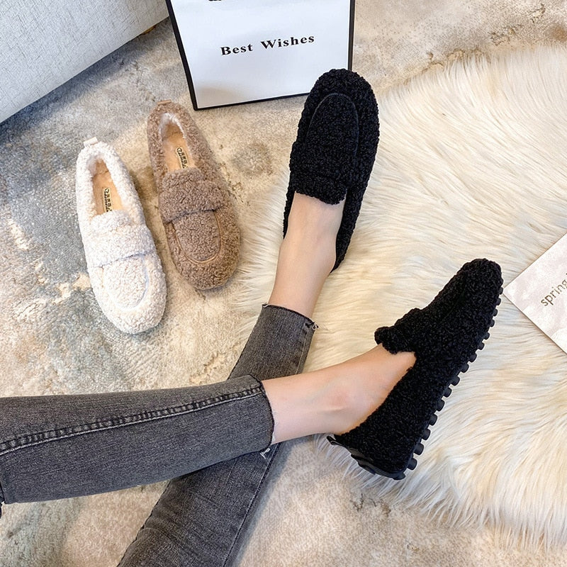 Luxurious Plush Moccasins | Frama Store