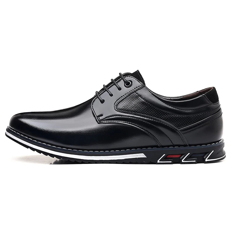 Men's Leather Dress Shoes - Business & Comfort