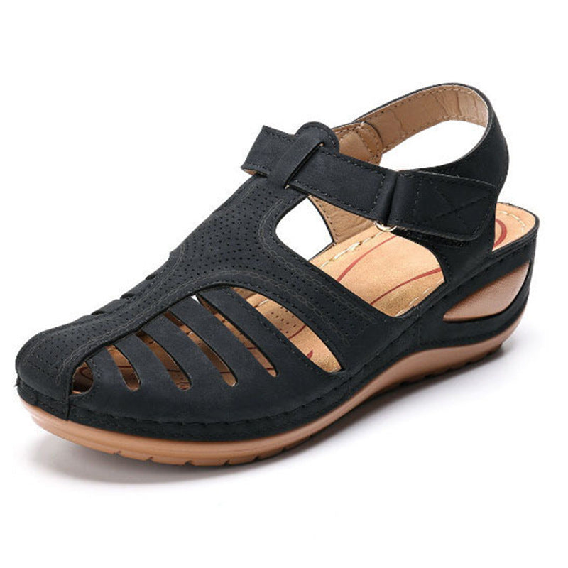 Frama Store | Women's Orthopedic Closed-Toe Comfort Sandals - Frama Store Frama Store | Women's Orthopedic Closed-Toe Comfort Sandals - Black / 3