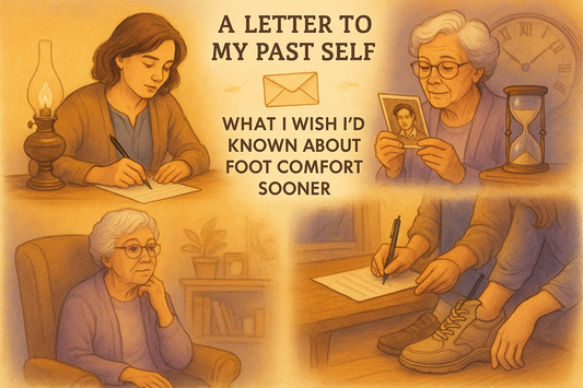 A Letter to My Past Self: What I Wish I'd Known About Foot Comfort Sooner 
