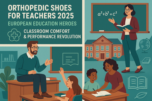 Orthopedic Shoes for Teachers 2025: European Education Heroes Classroom Comfort & Performance Revolution