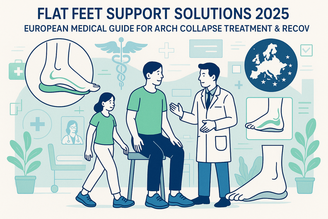 Flat Feet Support Solutions 2025: European Medical Guide for Arch Collapse Treatment &amp; Recovery