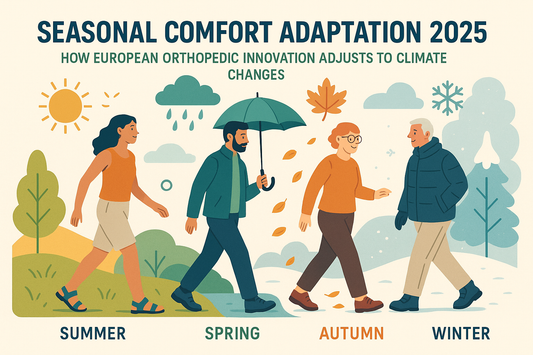 Seasonal Comfort Adaptation 2025: How European Orthopedic Innovation Adjusts to Climate Changes 