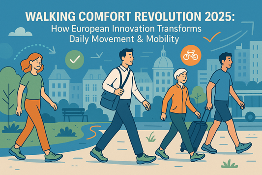 Walking Comfort Revolution 2025: How European Innovation Transforms Daily Movement &amp; Mobility