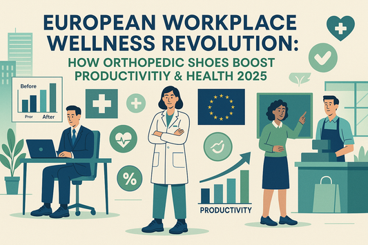 European Workplace Wellness Revolution: How Orthopedic Shoes Boost Productivity & Reduce Healthcare Costs 2025