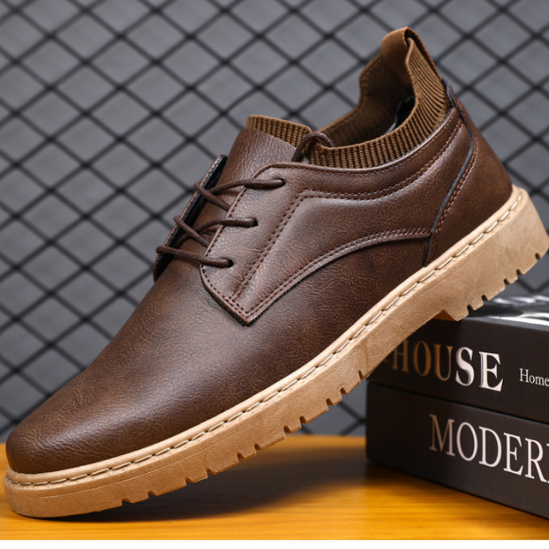 Brown Leather Shoes 