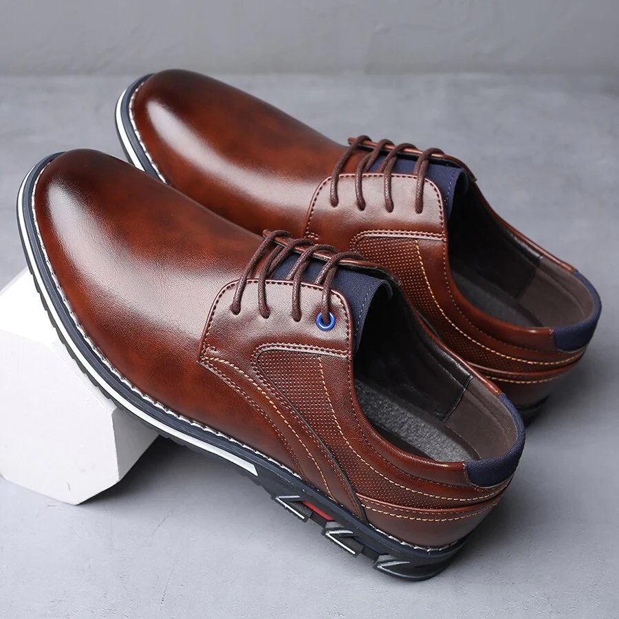 Frama Store | Men's Orthopedic Dress Shoes for Business & Comfort - Frama Store Frama Store | Men's Orthopedic Dress Shoes for Business & Comfort - Brown / 5