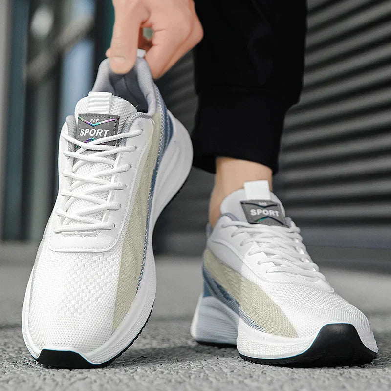 Frama Store | Lightweight Mesh Orthopedic Sneakers for Active Comfort - Frama Store Frama Store | Lightweight Mesh Orthopedic Sneakers for Active Comfort - White / 6