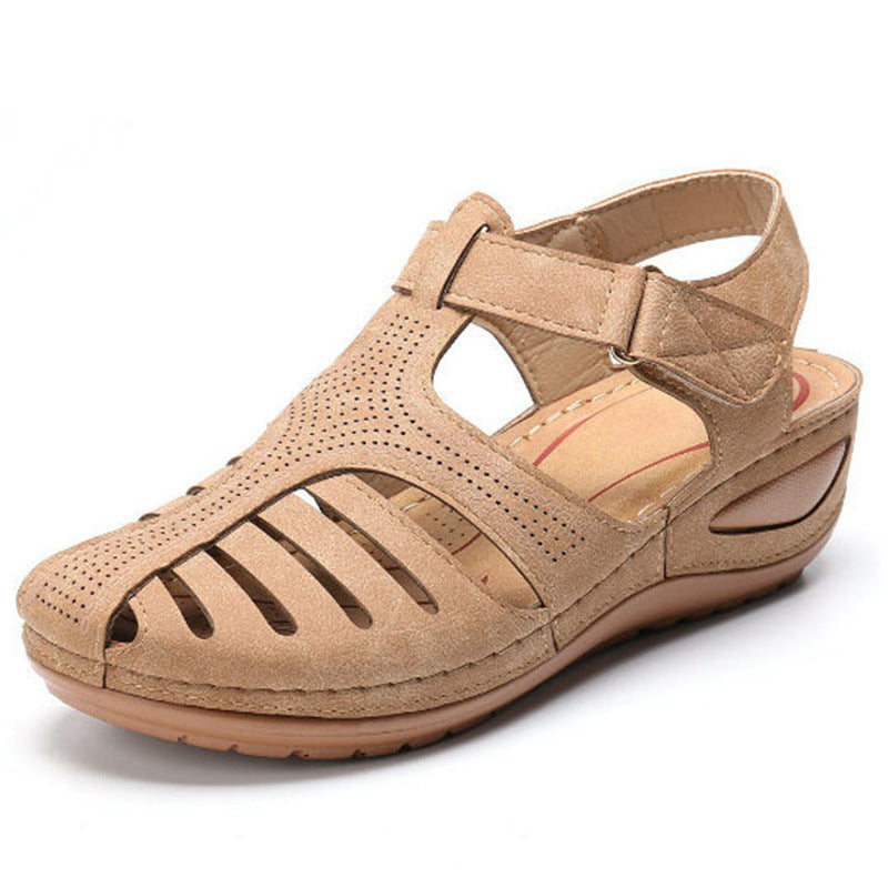 Frama Store | Women's Orthopedic Closed-Toe Comfort Sandals - Frama Store Frama Store | Women's Orthopedic Closed-Toe Comfort Sandals - Brown / 3