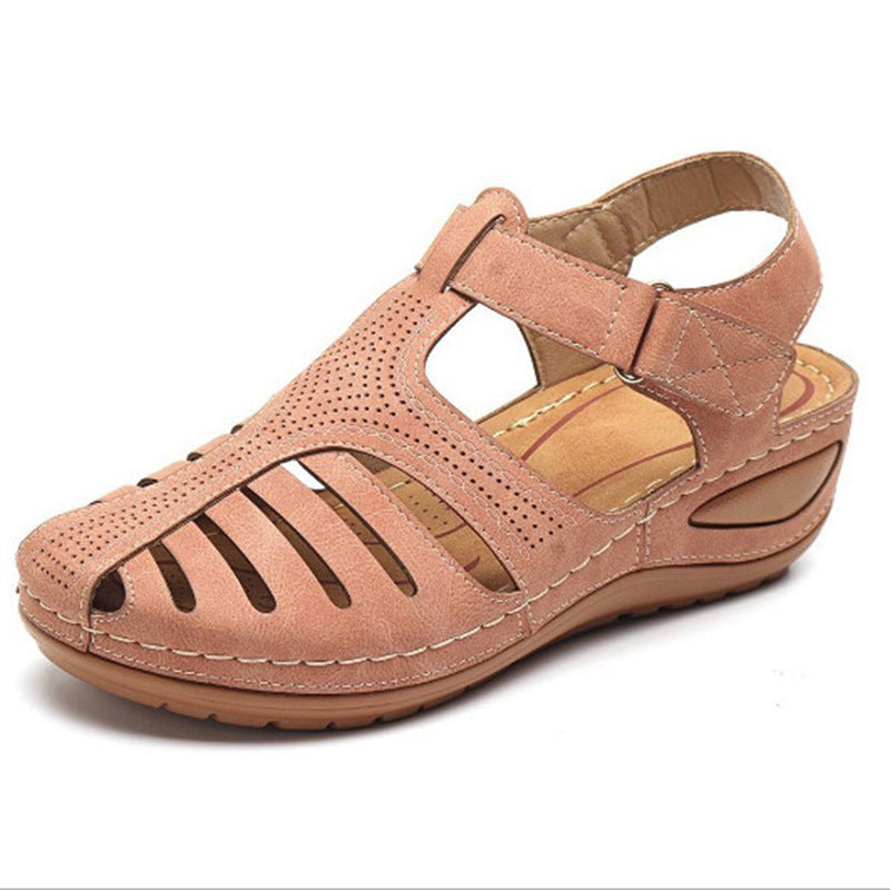 Frama Store | Women's Orthopedic Closed-Toe Comfort Sandals - Frama Store Frama Store | Women's Orthopedic Closed-Toe Comfort Sandals - Pink / 3