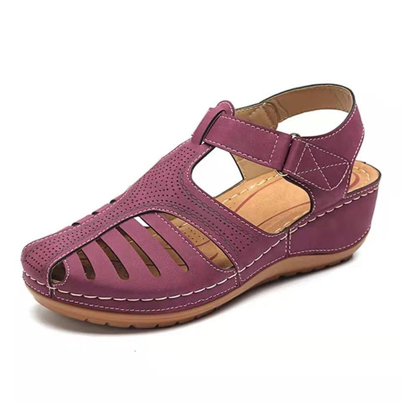 Frama Store | Women's Orthopedic Closed-Toe Comfort Sandals - Frama Store Frama Store | Women's Orthopedic Closed-Toe Comfort Sandals - Purple / 3