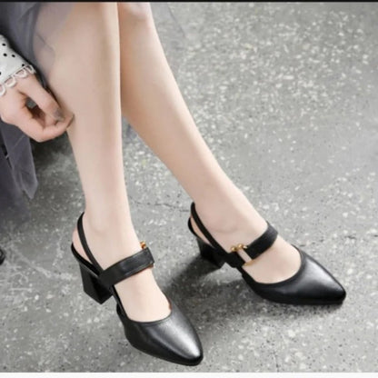 Frama Store | Elegant Orthopedic Block Heel Sandals for Women - Frama Store Frama Store | Elegant Orthopedic Block Heel Sandals for Women - Brown / 2.5